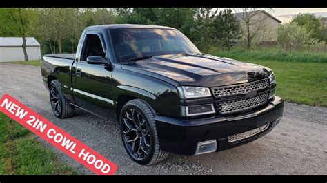 08 silverado hd hood|08 chevy silverado cowl hood.